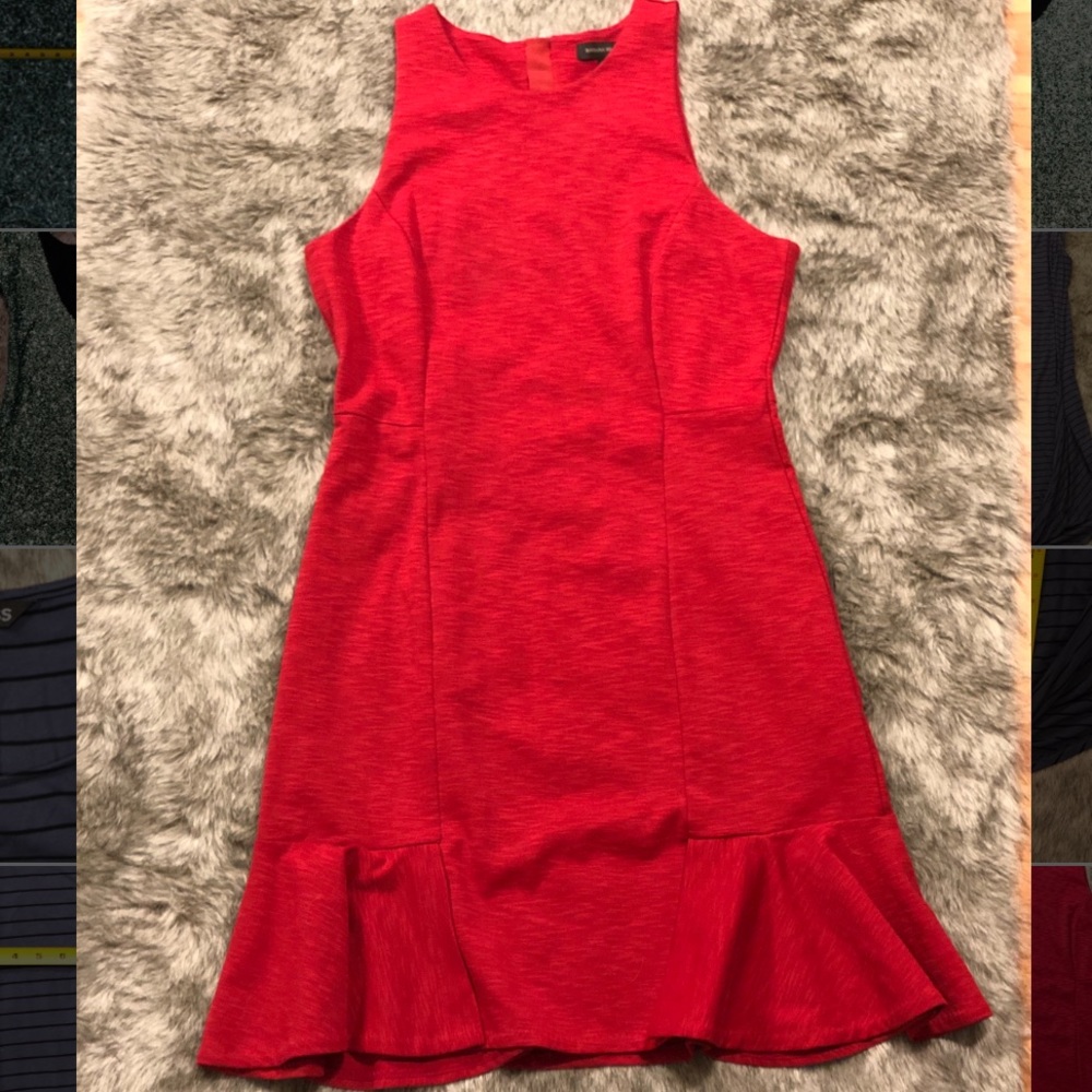 Striking Banana Republic Red Dress